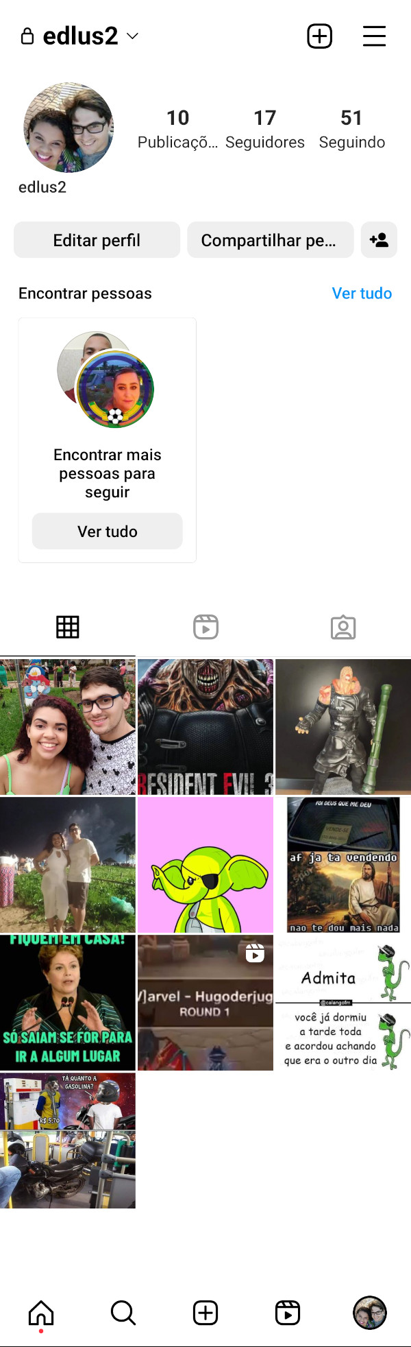 foto do instagram